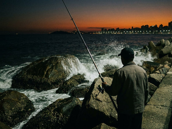 Pesca de Falésia, Molhe e Pontão