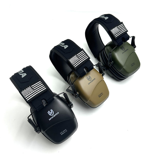 Protetor Auricular Passivo de Tiro — NRR 25 dB, perfil baixo