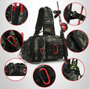 Bolsa de Pesca Sling com Porta-Vara