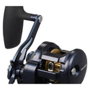 Carretilha Daiwa Saltiga 300 — Daiwa, detalhe do acabamento