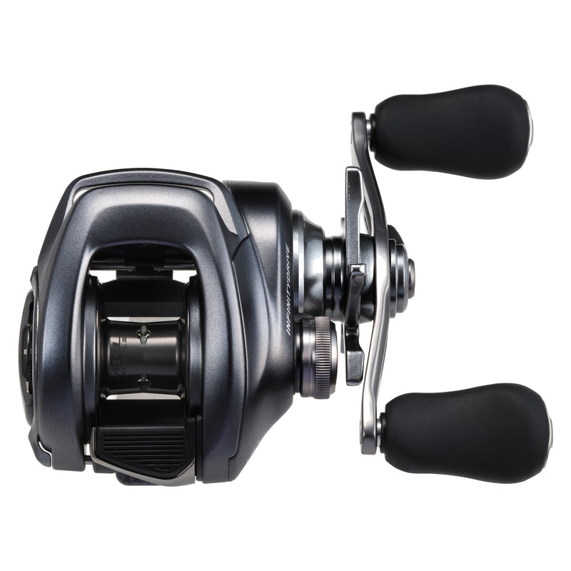 Carretilha Shimano Bantam — Shimano, vista lateral