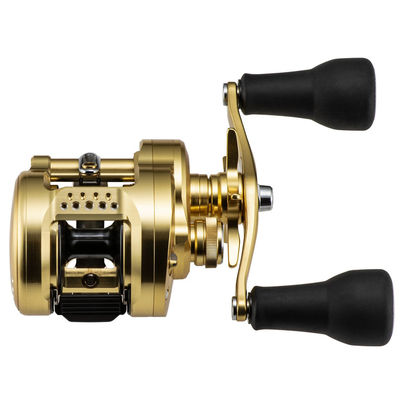 Carretilha Shimano Calcutta Conquest MD — Shimano, vista lateral