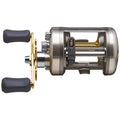Carreto Shimano Cardiff 400A — perfil redondo de alumínio