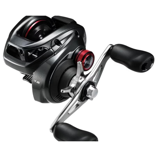 Carreto Shimano Scorpion MD 301XG — Perfil Baixo, Esquerda