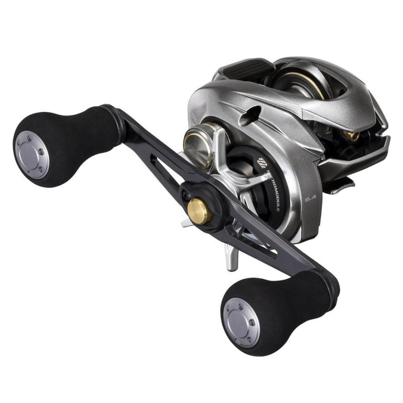 Carretilha Shimano Stile — Shimano, vista lateral