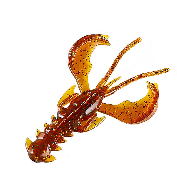 Amostra Camarão em Vinil Crazy Lures — o petisco que o robalo não recusa