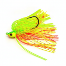Chatterbait 7 a 21 g — vibração de lâmina com saia de silicone