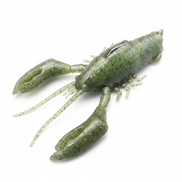 Amostra em Vinil Lagostim (Craw) ANFS — para Achigã e Lúcio