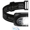 Lanterna de Cabeça LED com Sensor