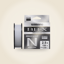 Linha Shimano BB-X Plasma White ZERO Suspend 150 m — animação mostrando o produto de vários ângulos