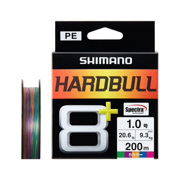 Linha Shimano Hardbull 8+ 300 m — a linha resistente às pedras