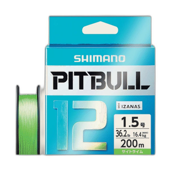 Linha Shimano Pitbull 12 — doze fios, o lançamento mais longo que já fez