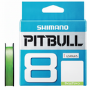 Linha Shimano Pitbull 8 Lime Green 200 m — multifilamento de 8 fios