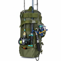 Mochila de Pesca Multifunções com Porta-Canas — impermeável