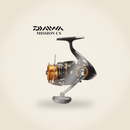 Molinete Daiwa Mission CS — detalhe em loop