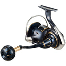 Molinete Daiwa Saltiga — Daiwa, detalhe do acabamento
