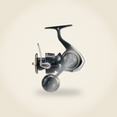 Molinete Daiwa Saltiga — animação mostrando o produto de vários ângulos