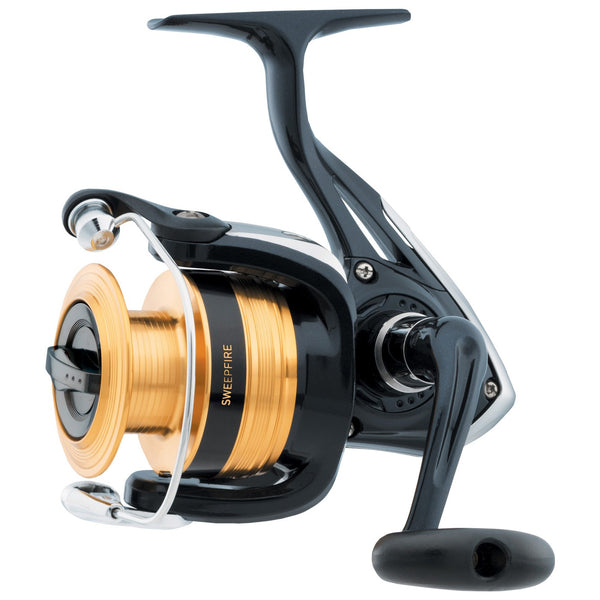 Molinete Daiwa Sweepfire 2B — o primeiro molinete que não é brinquedo