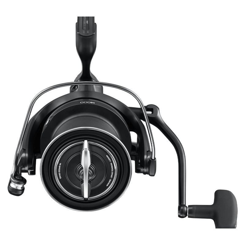 Molinete Shimano Aero Technium MgS 14000 — Shimano, vista lateral