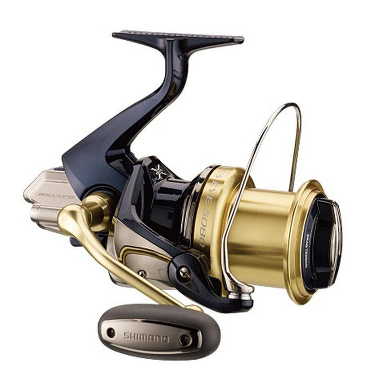 Molinete Shimano Bull's Eye — Shimano, vista lateral