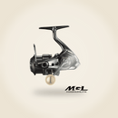 Molinete Shimano Cardiff XR — animação mostrando o produto de vários ângulos