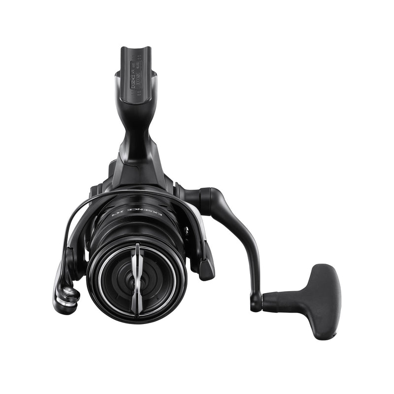 Molinete Shimano Exsence XR — Shimano, vista lateral