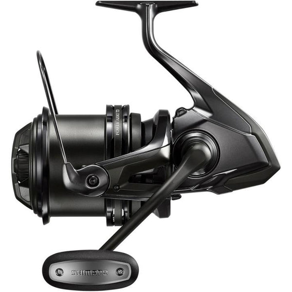 Molinete Shimano Power Aero TD — freio duplo e 19 kg pra brigar de dentro da arrebentação