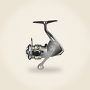 Molinete Shimano Soare XR — animação mostrando o produto de vários ângulos