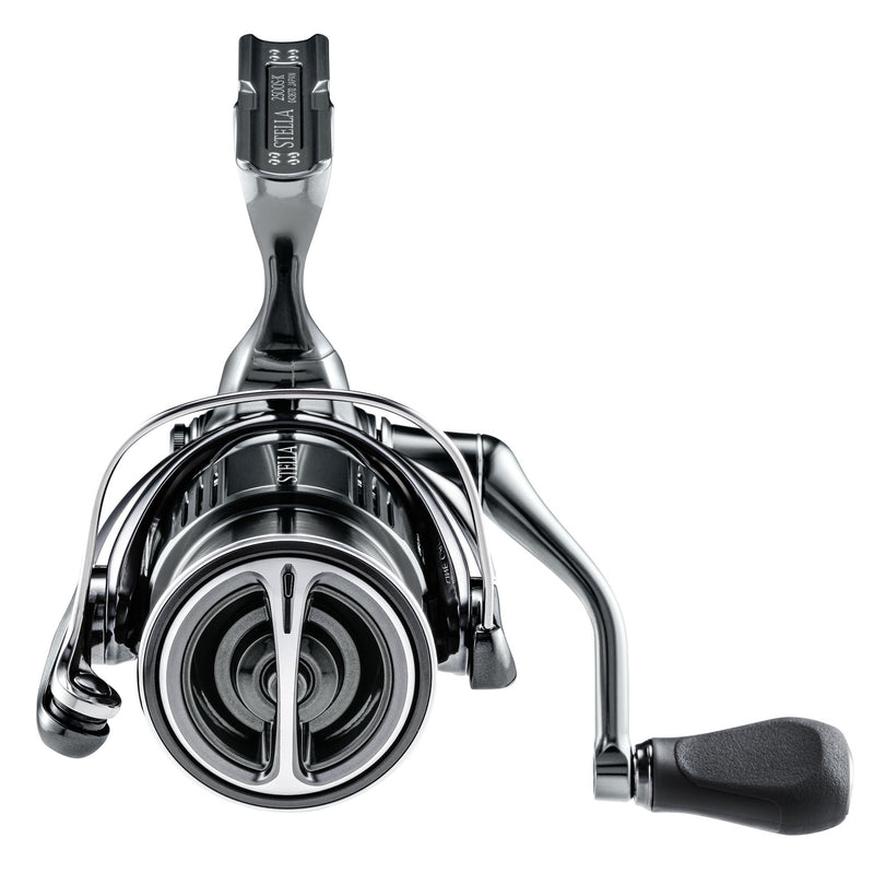 Molinete Shimano Stella FK — Shimano, vista lateral
