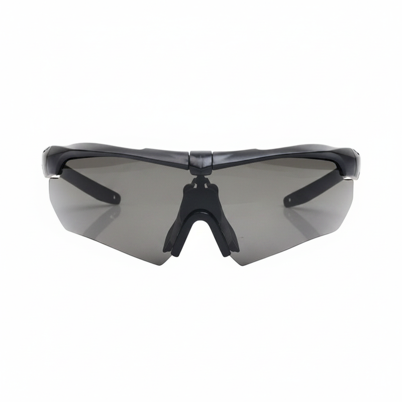Óculos Táticos com 3 Lentes — Proteção Contra Vento e Poeira