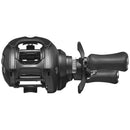 Carretilha Daiwa Tatula — vista frontal e manivela