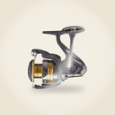Molinete Shimano Sahara girando em 360 graus