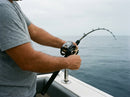 Carretilha Elétrica Daiwa Seaborg G em uso: ajustando o freio da carretilha