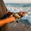 Carretilha Shimano Calcutta Conquest — Freio no polegar, isca na estrutura