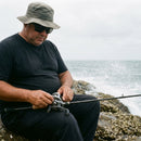 Carretilha Shimano Calcutta Conquest BFS em uso: ajustando o freio da carretilha