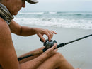 Carretilha Shimano Calcutta Conquest DC em uso: ajustando o freio da carretilha
