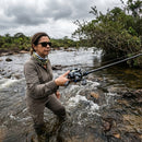 Carretilha Shimano SLX DC XT — Na beira, do jeito que ela vive