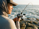 Carretilha Shimano Stile em uso: brigando com o peixe, vara dobrada