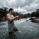 Kit de Pesca Tio Pigui Começo de Conversa — Arremessando com o conjunto completo
