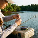 Linha Daiwa J-Braid Expedition X8 150 m — Amarrando o líder na beira