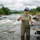 Linha Daiwa UVF PE Durasensor X8 em uso: enchendo o carretel com a linha