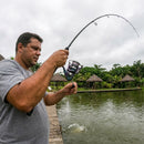 Molinete Daiwa Regal LT 2500 — Peixe na linha, fricção cantando