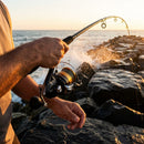 Molinete Shimano Socorro SW — Peixe na linha, fricção cantando