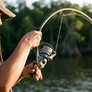 Molinete Shimano Twin Power — Peixe na linha, fricção cantando