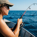 Vara Daiwa Laguna 662MFS — Brigando com o peixe, blank arqueado