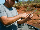 Vara Shimano Borderless em uso: brigando com o peixe, vara arqueada