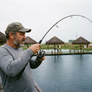 Vara Shimano Dialuna S — Brigando com o peixe, blank arqueado